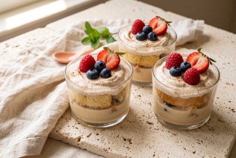 Tres leches cups